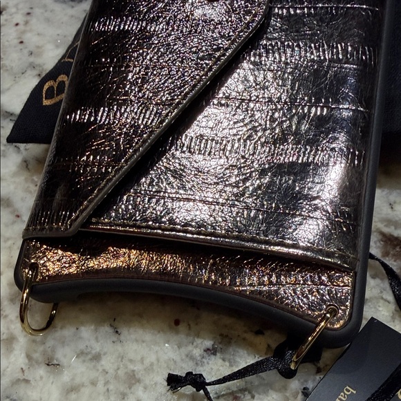 Bandolier Shimmering Metallic Phone Case - Black and Silver - Picture 2 of 8